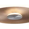 Paulmann Applique et plafonnier VOLEA Ø 40CM direct / indirect IP44, or, noir, argent gradable
