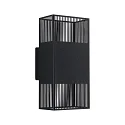 Paulmann Luminaire mural d'extérieur THARIN haut / bas, angulaire, réglable IP44, noir 