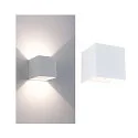 Paulmann Applique murale à accu NYARA UP&DOWN angulaire IP44, blanche 