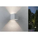 Paulmann Applique murale à accu NYARA UP&DOWN angulaire IP44, blanche 