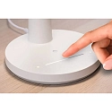 Paulmann Lampe de bureau DARBA réglable, avec capteur de luminosité, avec variateur tactile, blanc mat gradable
