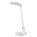 Paulmann Lampe de bureau DARBA réglable, avec capteur de luminosité, avec variateur tactile, blanc mat gradable