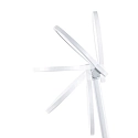 Paulmann Lampe de bureau DARBA réglable, avec capteur de luminosité, avec variateur tactile, blanc mat gradable