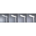 Paulmann Lampe de bureau DARBA réglable, avec capteur de luminosité, avec variateur tactile, blanc mat gradable