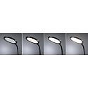 Paulmann desk lamp MEJAN adjustable, with touch dimmer, black matt dimmable
