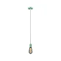 Luminaire à suspension NEORDIC TILLA à 1 flamme E27 IP20, vert clair gradable