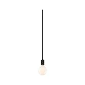 Luminaire à suspension NEORDIC TILLA avec interrupteur, avec prise de courant E27 IP20, noir graphite gradable