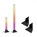 Paulmann Barre lumineuse BASE lot de 2, vertical, noir 