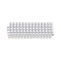 Paulmann Système d'éclairage en continu MAXLED 500 ZIGBEE RGBW PROTECT COVER lot de 1, RGBW, contrôlable par ZigBee argent