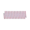 Paulmann Système d'éclairage en continu MAXLED 500 ZIGBEE RGBW PROTECT COVER lot de 1, RGBW, contrôlable par ZigBee argent