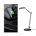 Paulmann LED Table lamp NUMIS with Qi charging functionn, 11W Tunable White, dimmable, black