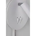 Paulmann Lampe de lecture TABARI LED réglable, indirect IP20, chrome, métal, blanche 