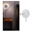 Paulmann Lampe de lecture TABARI LED réglable, indirect IP20, chrome, métal, blanche 