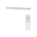Paulmann mirror luminaire HOMESPA TOVA LED short, tunable white, with remote control IP44, chrome, white dimmable