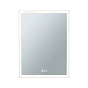 Miroir avec éclairage MIRRA LED 60 X 80CM / HIGH angulaire, CCT Switch, avec variateur tactile, avec fonction chauffante IP44