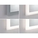 Paulmann Miroir avec éclairage MIRRA LED 60 X 80CM / HIGH angulaire, CCT Switch, avec variateur tactile, avec fonction chauffante IP44