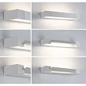 Paulmann Luminaire mural LUCILLE WL IP44, blanche gradable