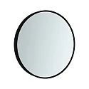 Paulmann Miroir avec éclairage MIRO 3D LED INFINITY rond, Tunable White IP44, noir mat gradable