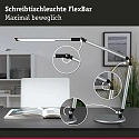 Paulmann Lampe de bureau FLEXBAR CCT Switch, réglable, avec variateur tactile IP20, argent mat gradable