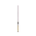 Paulmann Luminaire à suspension NEORDIC ELDAR avec interrupteur, avec prise de courant E27, nickel brossé, rouge gradable