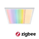 Paulmann Panneau à LED AMARIS LED court, RGBW, contrôlable par ZigBee, gradable 36W 2400lm RGB + 2700K CRI >80