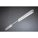 Paulmann Luminaire à suspension APTARE LED contrôlable par ZigBee IP20, aluminium brossé gradable