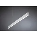Paulmann Luminaire à suspension APTARE LED contrôlable par ZigBee IP20, aluminium brossé gradable