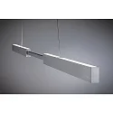 Paulmann Luminaire à suspension APTARE LED contrôlable par ZigBee IP20, aluminium brossé gradable