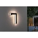 Numéros de maison lumineux solaires avec batterie, indirect IP44