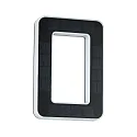 Paulmann Numéros de maison lumineux solaires avec batterie, indirect IP44, noir , blanc mat 