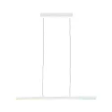 Luminaire à suspension LENTO contrôlable par ZigBee IP20, blanc mat gradable