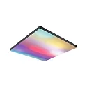 Paulmann LED panel VELORA RAINBOW large, square, RGBW, dimmable 31W 2820lm RGB + 3000K CRI >80