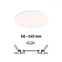 Paulmann Lumière encastrée VARIFIT VENULA EDGE IP44, blanche  12W 1100 | 1600lm 3000K CRI >80