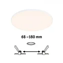 Paulmann recessed luminaire VARIFIT VENULA EDGE IP44, white dimmable 17W 1500 | 2000lm 3000K CRI >80