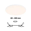 Paulmann recessed luminaire VARIFIT VENULA EDGE IP44, white dimmable 17W 1500 | 2000lm 3000K CRI >80