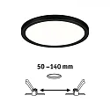 Paulmann Panneau à LED AREO VARIFIT ON-OFF 175MM rond, réglable, commutable, 15W 1200lm 4000K CRI >80