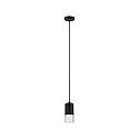 Luminaire à suspension KAME 3STEP-DM cylindrique, dimmable, réglable IP44, mat, noir éclatant gradable