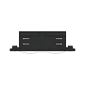 Paulmann 3-phase straight connector PRORAIL3, black