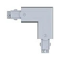 Paulmann 3-phase L-connector PRORAIL3 earth inside, silver