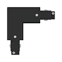 Paulmann 3-phase L-connector PRORAIL3 earth outside, black