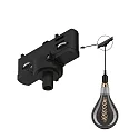 Paulmann pendant luminaire adapter PRORAIL3 universal, black