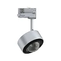 Paulmann Projecteur triphasé PRORAIL3 LED IP20, noir , argent gradable