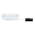 Paulmann LED Recessed luminaire QUALITY PREMIUM PANEL LED, square, IP44, 1x12W, 4000K, 230V, 165x165mm, white