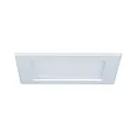 Paulmann Lumière encastrée QUALITY PREMIUM PANEL LED angulaire IP44, blanche  780lm 2700K 110° 110°