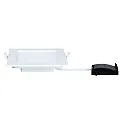 Paulmann Lumière encastrée QUALITY PREMIUM PANEL LED angulaire IP44, blanche  780lm 2700K 110° 110°