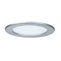 Paulmann LED Recessed luminaire QUALITY PREMIUM PANEL LED, round, IP44, 1x12W, 4000K, 230V, 170mm, chrome matt