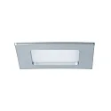 Paulmann Lumière encastrée QUALITY PREMIUM PANEL LED angulaire IP44, chromé mat  390lm 4000K 100° 100°