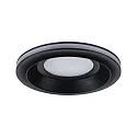 Paulmann Lumière encastrée SORMUS rond, lot de 1 IP65, noir mat  6,5W 560lm 3000K 100° 100° CRI >80