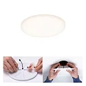 Paulmann Panneau à LED VELUNA VARIFIT LED rond, réglable, 10W 700lm 3000K CRI >80