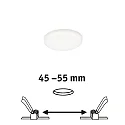 Paulmann Panneau à LED VELUNA VARIFIT LED rond, réglable, 6W 400lm 4000K CRI >80